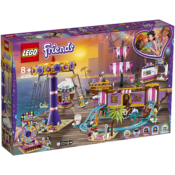 Конструктор Lego Friends - Прибрежный парк развлечений  