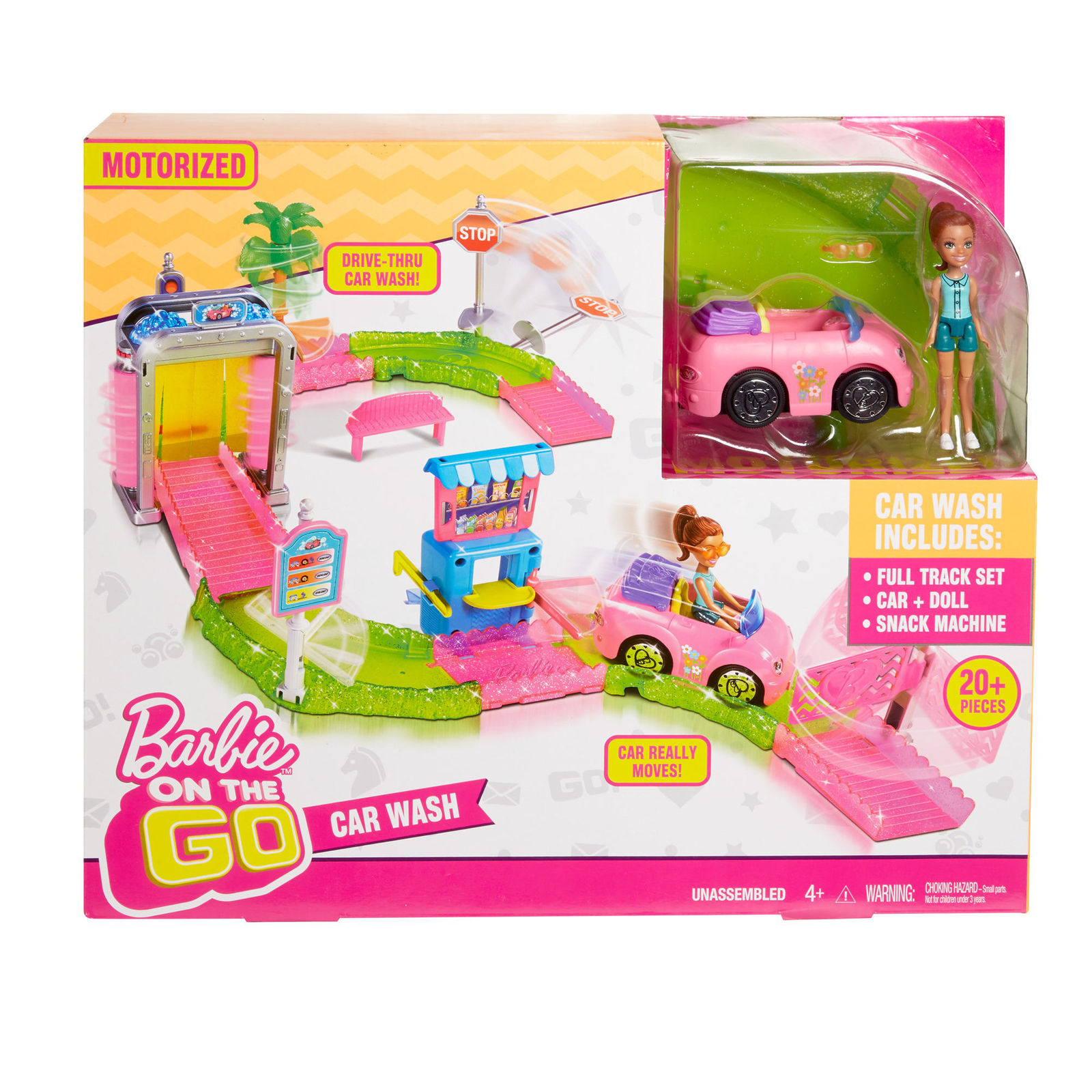 Игровой набор Барби в движении - Мойка машины  