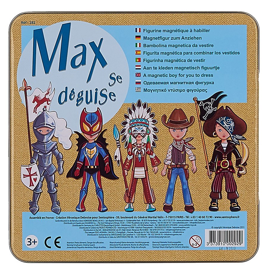 Настольная магнитная игра - Макс на маскараде  