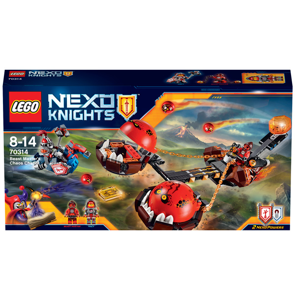 Lego Nexo Knights. Безумная колесница Укротителя  