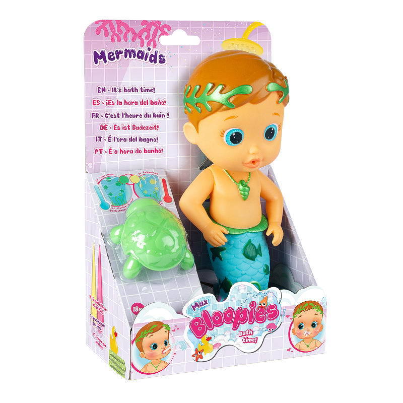 Кукла русалочка для купания Bloopies - Max  