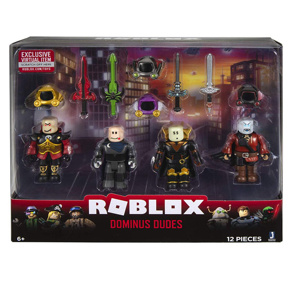 Игровой набор Roblox - Фигурки героев Dominus Dudes 4 штуки с аксессуарами  
