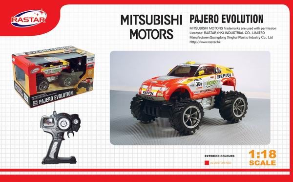 Mitsubishi Pajero Evolution на радиоуправлении,, 1:18  