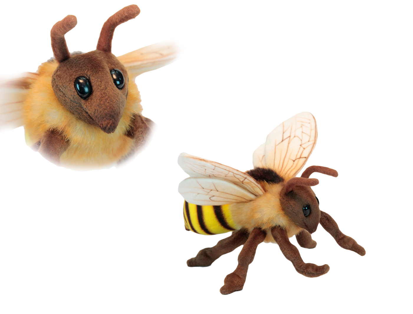 Мягкая игрушка – Пчелка, 22 см  