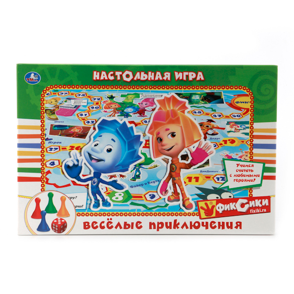 

Настольная игра-ходилка Фиксики