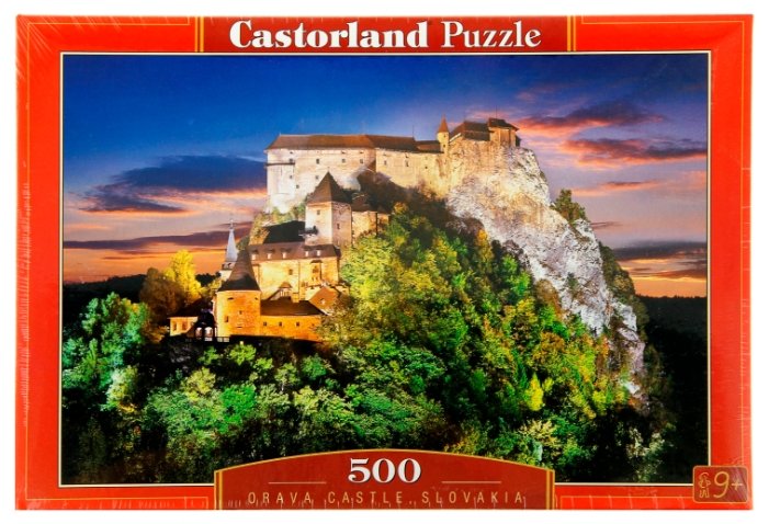 

Пазлы Castorland - Замок. Словакия, 500 элементов