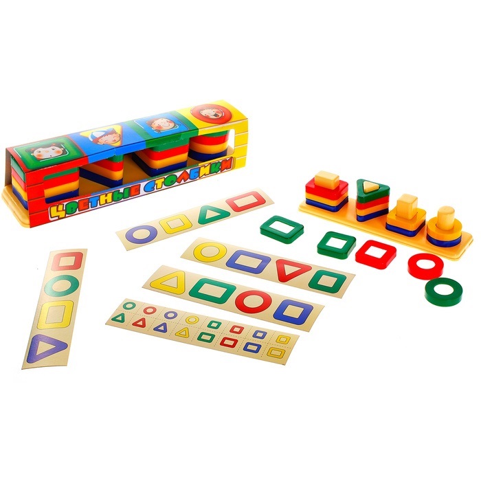 

Игра - Цветные столбики