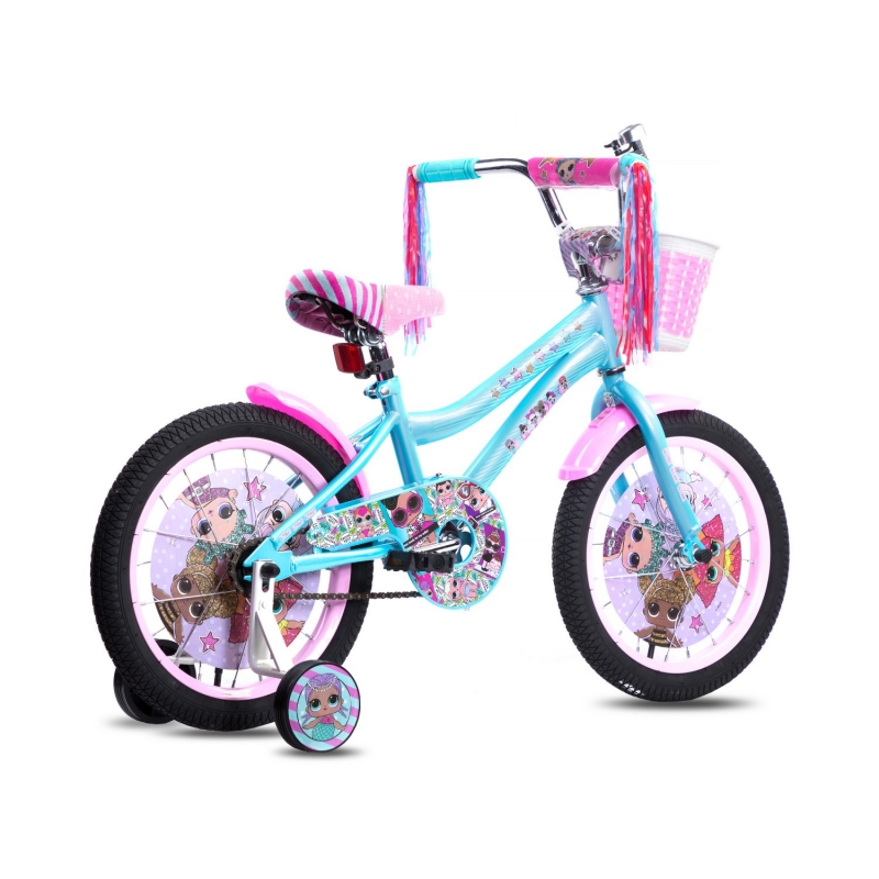Детский велосипед Navigator Lol, колеса 16", стальная рама, стальные обода, ножной тормоз  