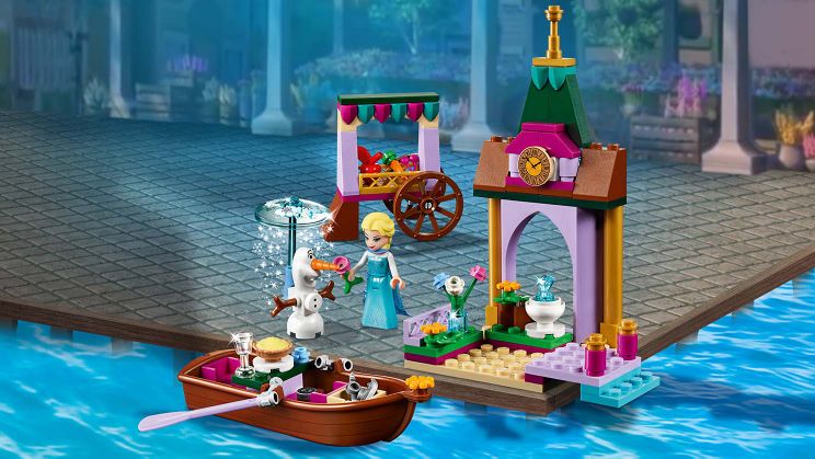Конструктор Lego Disney Princess - Приключения Эльзы на рынке  