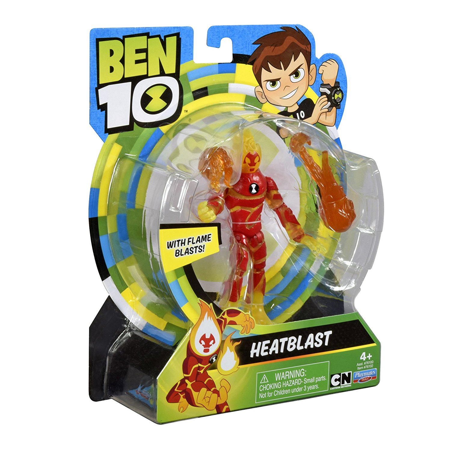 Фигурка Ben10 – Человек-огонь, 12,5 см  