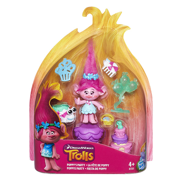 Игровой набор Trolls - тролли с аксессуарами   