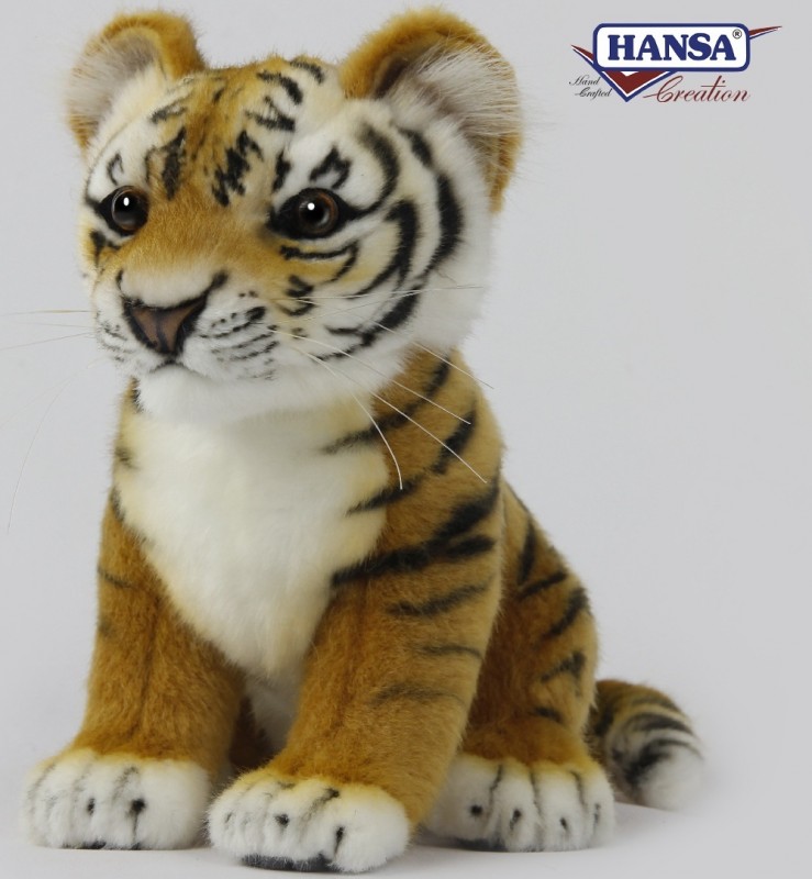 Мягкая игрушка – Детеныш амурского тигра, 26 см  
