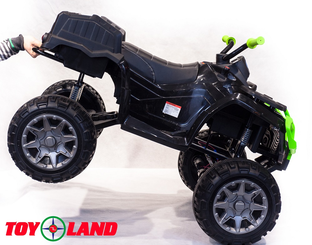 Квадроцикл ToyLand Grizzly Next 4x4, цвет черно-зеленый  