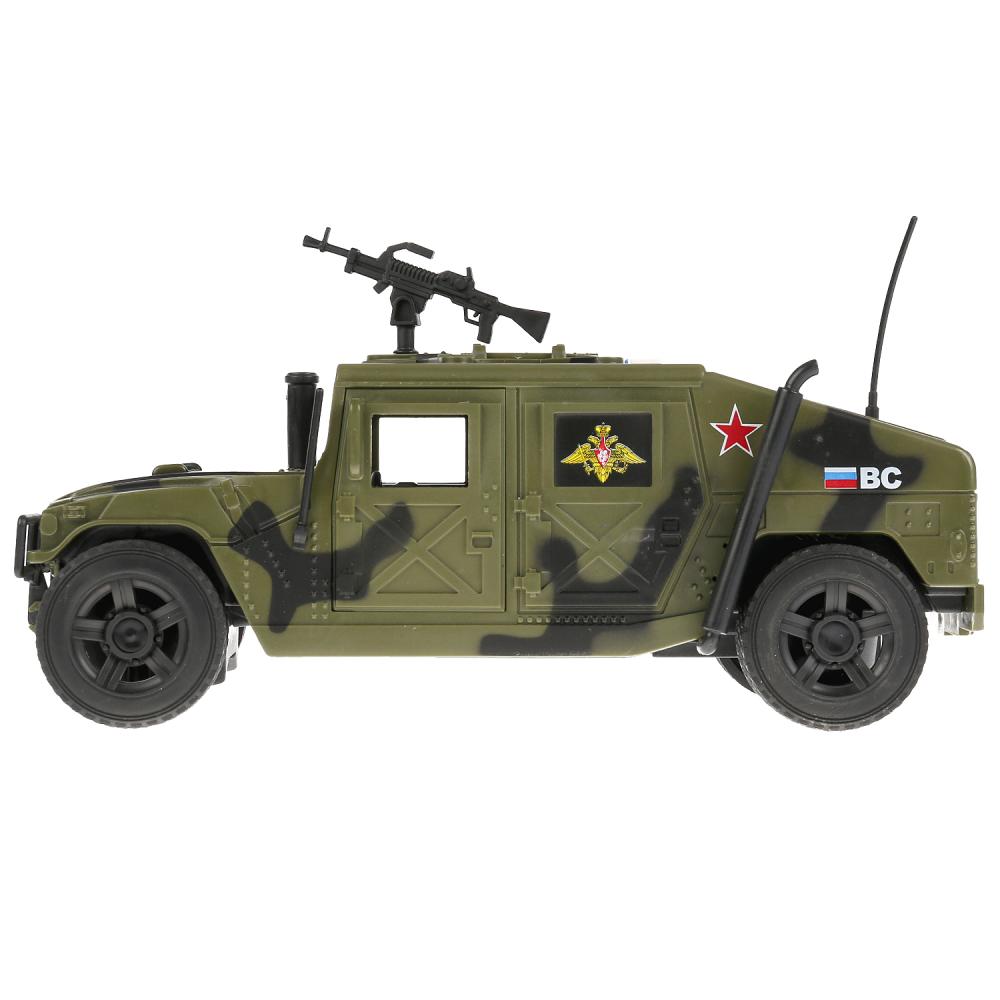 Машина - Военный джип, 23,5 см свет и звук  