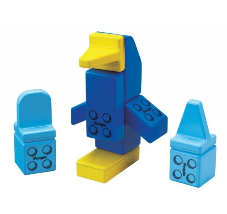 Строительные кубики - People Block, 31 деталь  