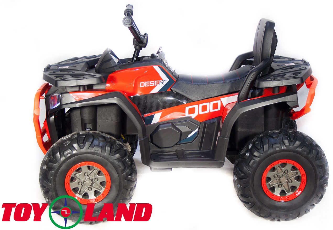 Детский электроквадроцикл Qwatro 4х4 ToyLand XMX607 красного цвета 