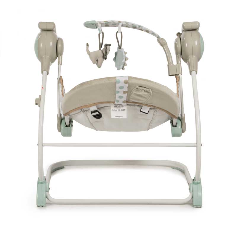 Электрокачели Baby Care - Flotter с адаптером, зеленый /green  