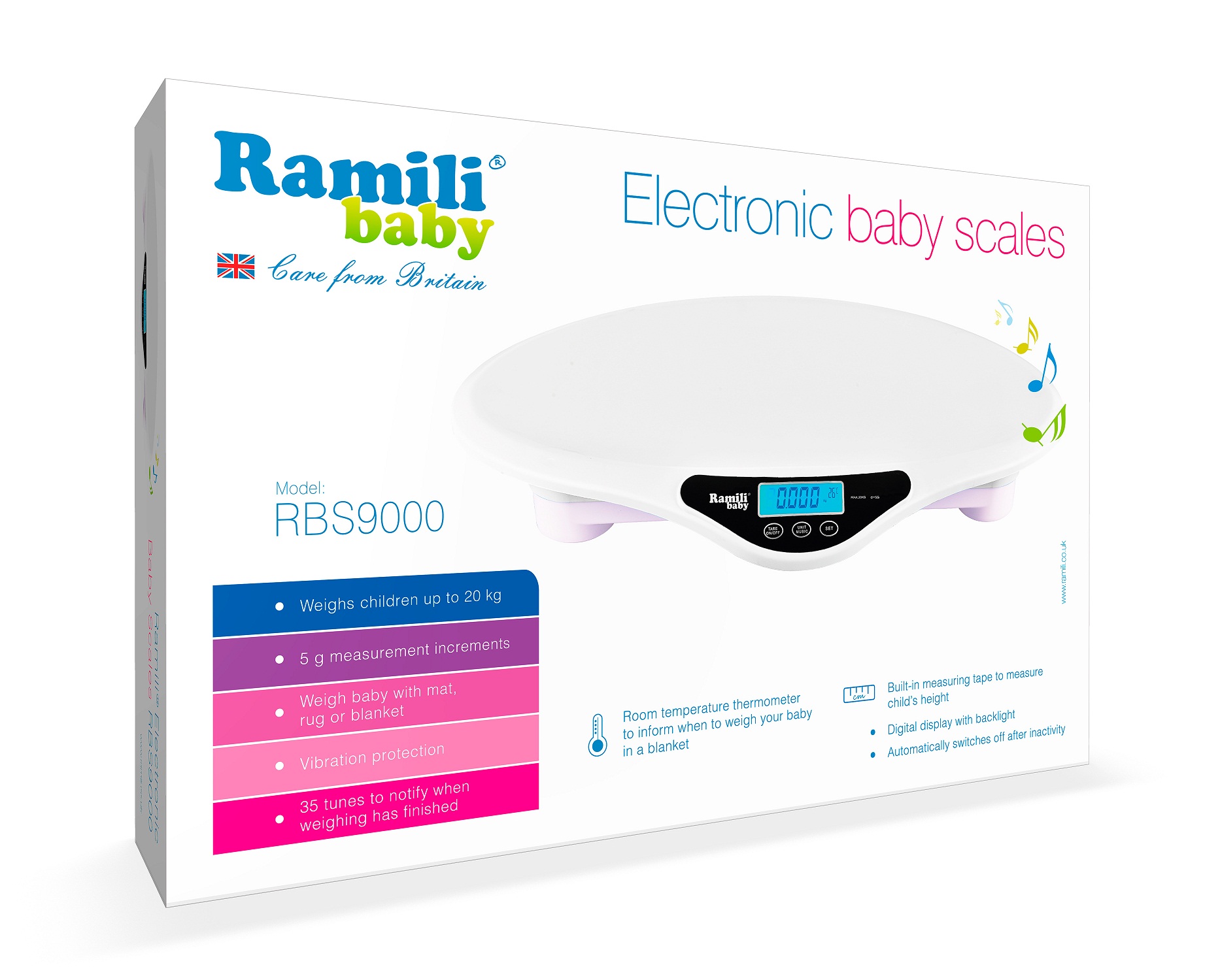 Детские электронные весы Ramili Baby RBS9000  