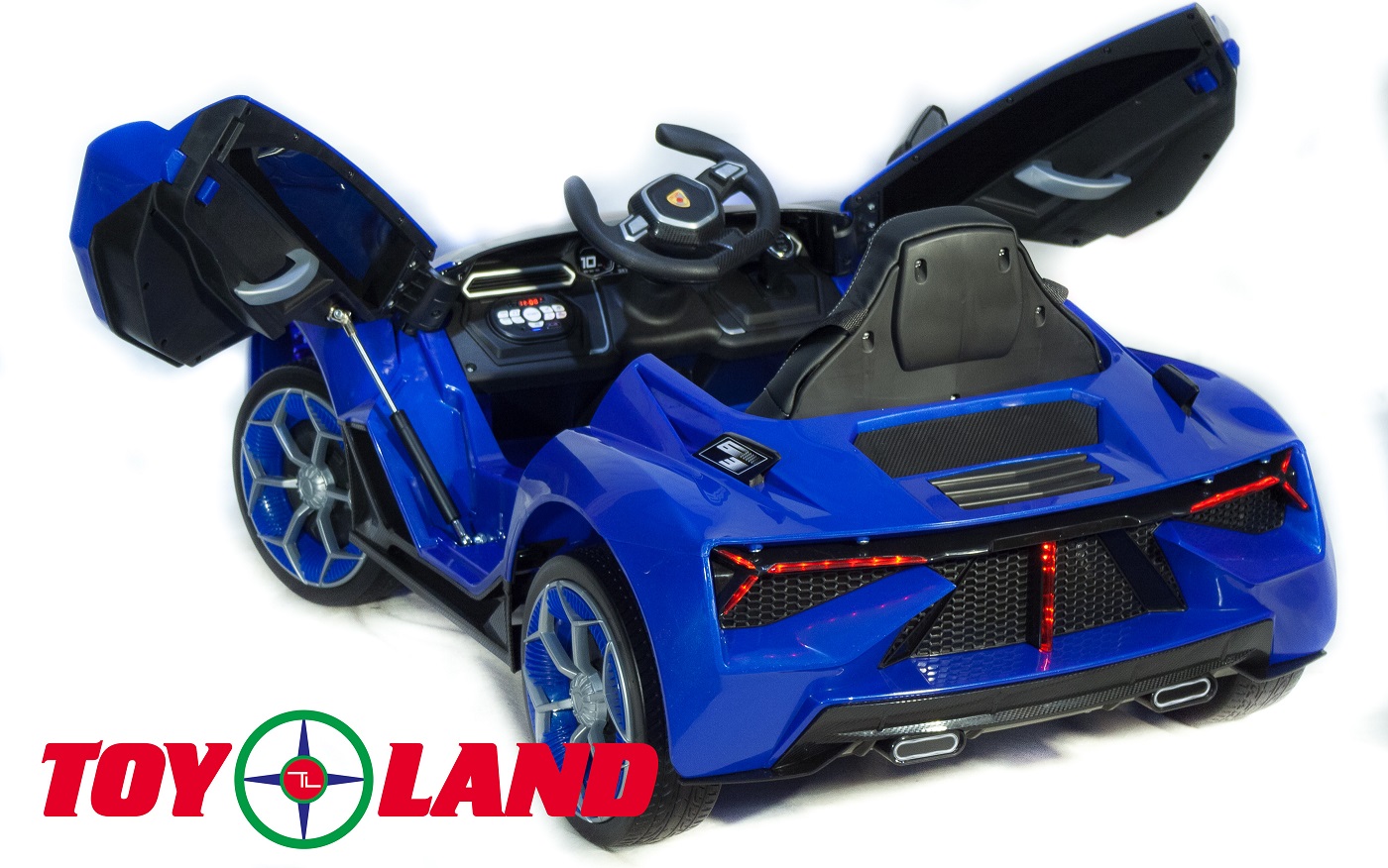 Электромобиль ToyLand Lamborghini YHK2881 синего цвета 