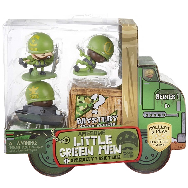 Набор игровых фигурок - Awesome Little Green Men, 4 штуки  