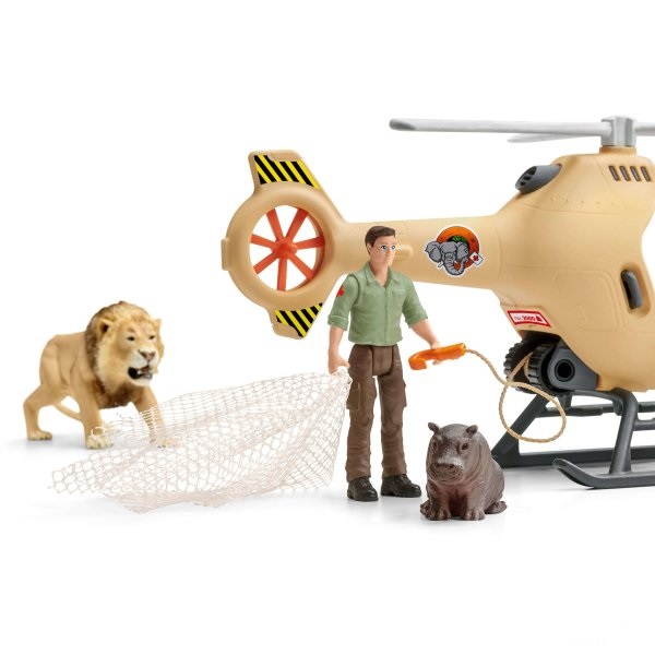 Вертолет-спасатель для диких животных  
