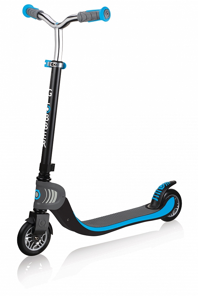 

Двухколесный самокат Globber Foldable Flow 125, голубой