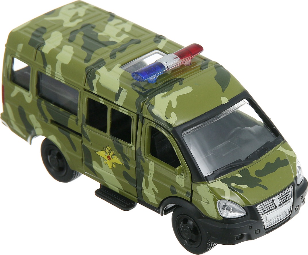 

Инерционная металлическая машинка - ГАЗ-3221, военная