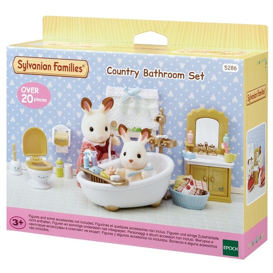 Игровой набор из серии Sylvanian Families - Ванная комната и туалет  