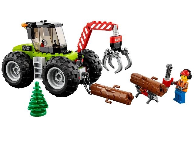 Конструктор Lego City - Лесной трактор City Great Vehicles  