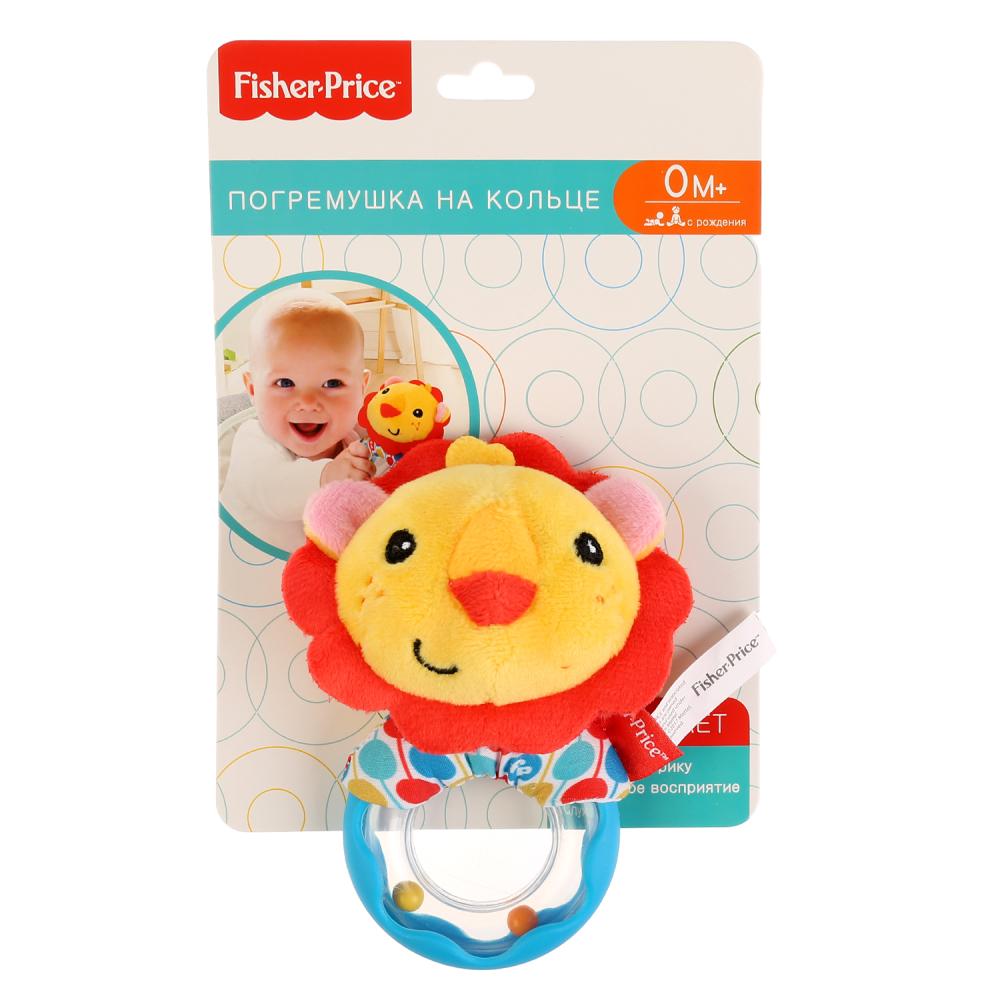 Погремушка на кольце Fisher Price - Лев  