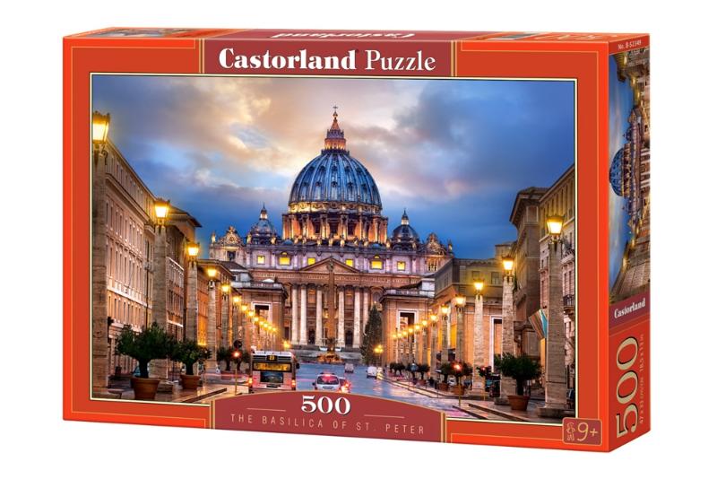 

Пазлы Castorland - Собор Святого Петра, 500 элементов