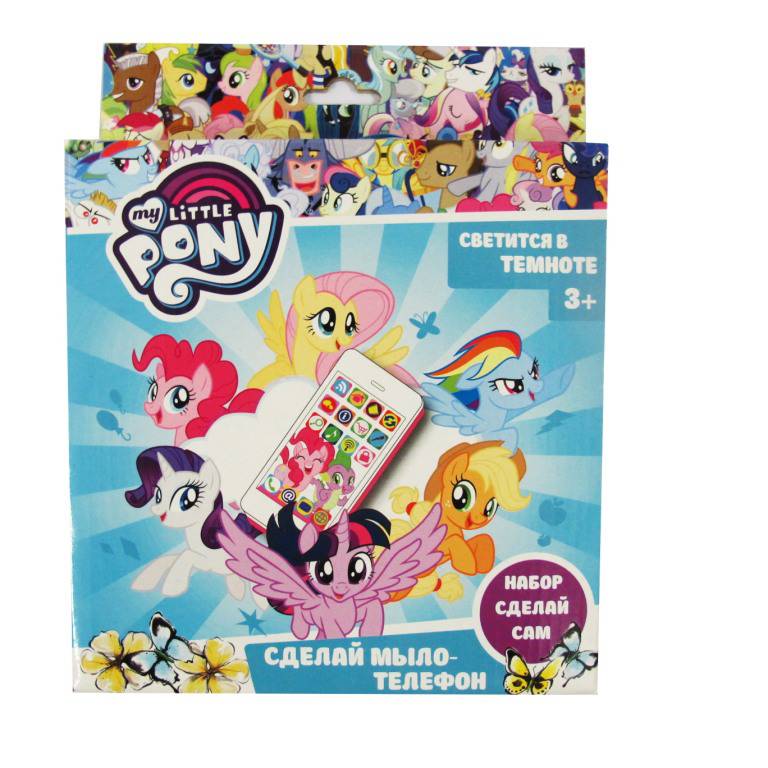 

Набор для творчества - Сделай мыло-телефон из серии My Little Pony, светящееся