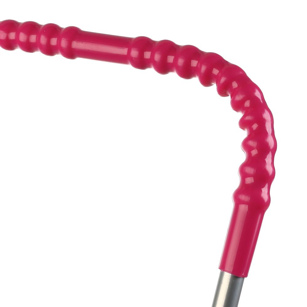 Коляска-люлька для кукол складная сердца в пакете  