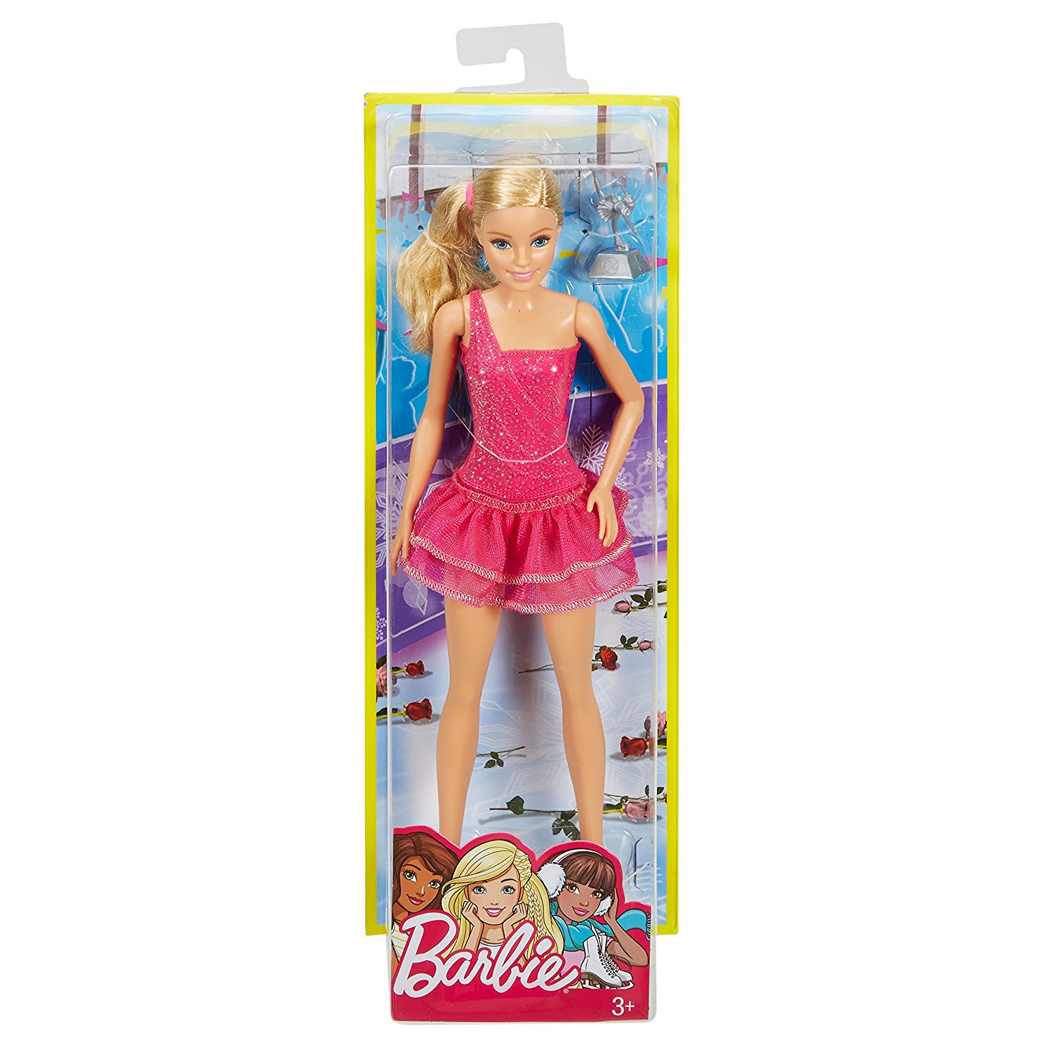 Кукла Barbie Фигуристка из серии Кем быть?  