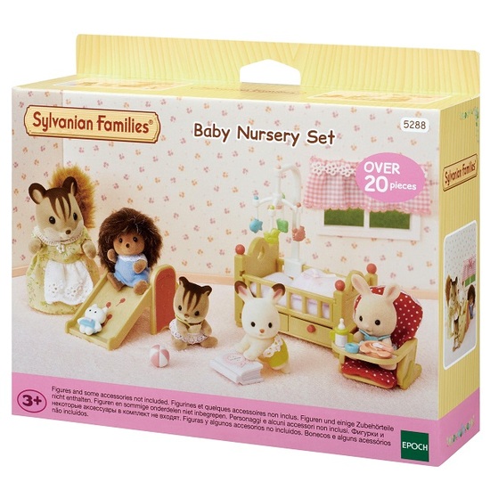 Игровой набор из серии Sylvanian Families - Детская комната и горка  