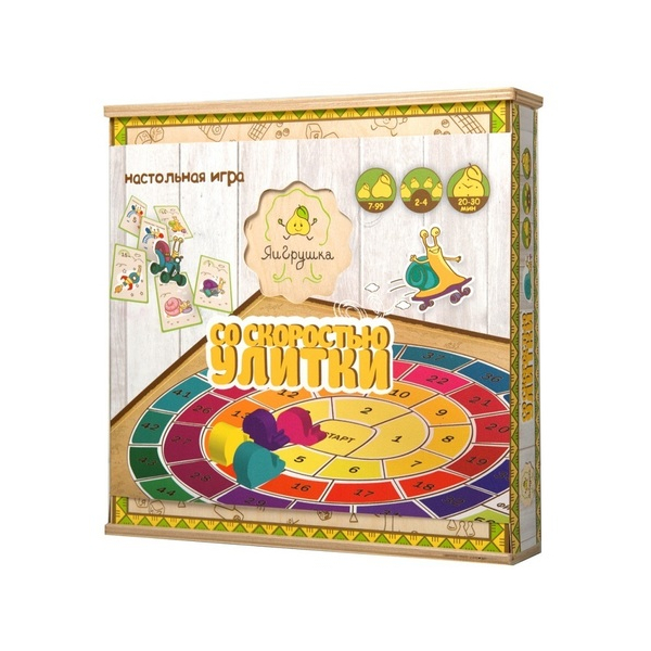 

Настольная игра - Со скоростью улитки