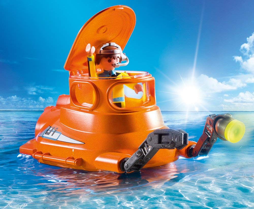Промо игровой набор: Подводная лодка с подводным двигателем  