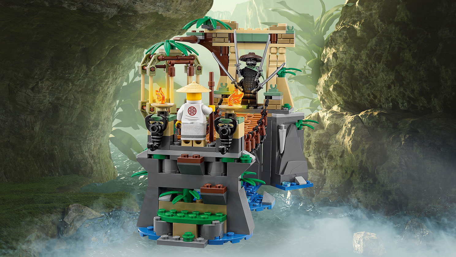 Lego Ninjago. Битва Гармадона и Мастера Ву  