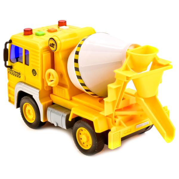 Инерционная машина - Бетономешалка, 1:20, свет и звук  