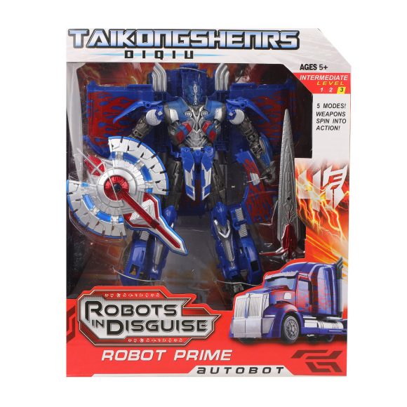 Игрушка-трансформер - Робот-машина, оружие  