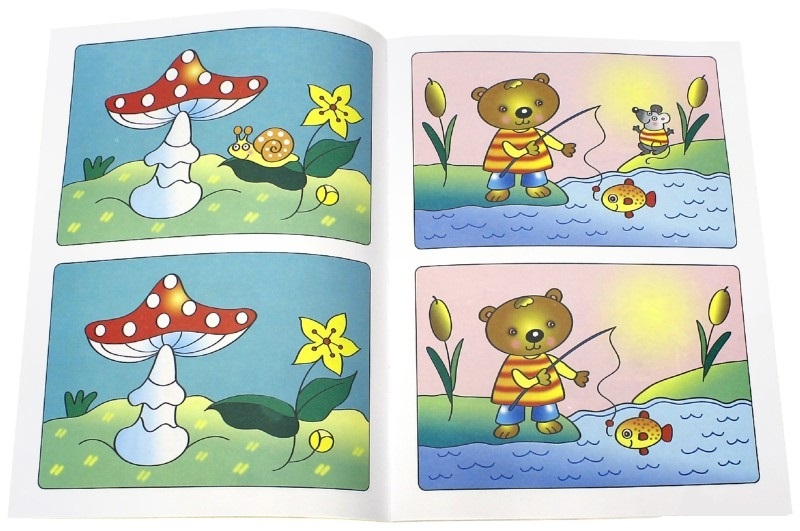 Книга с наклейками Земцова О.Н.  - Развиваем внимание - из серии Дошкольная мозаика для детей от 2 до 3 лет  