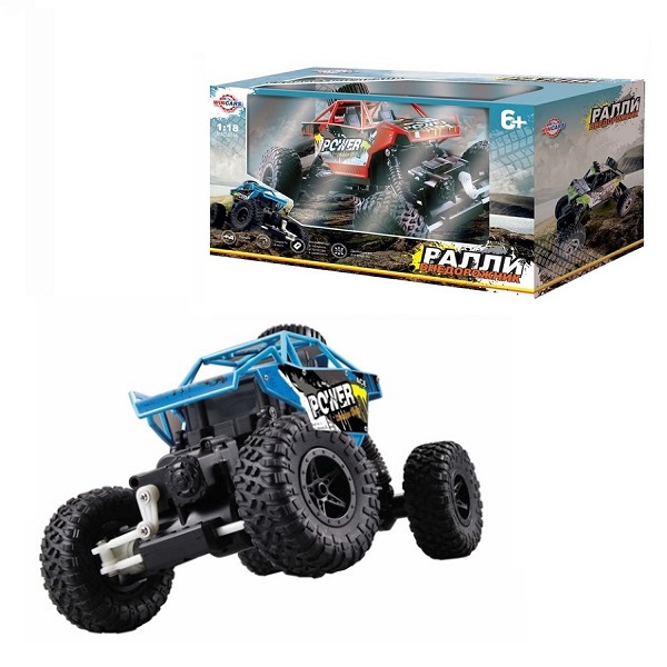 

Ралли-внедорожник 4х4, на радиоуправлении, масштаб 1:18, USB-зарядка