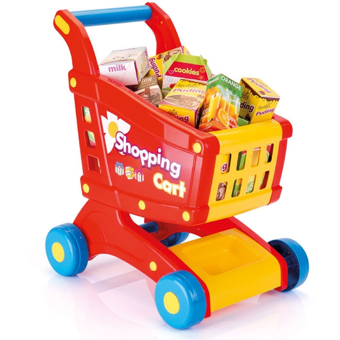 

Игровой набор - Тележка с продуктами