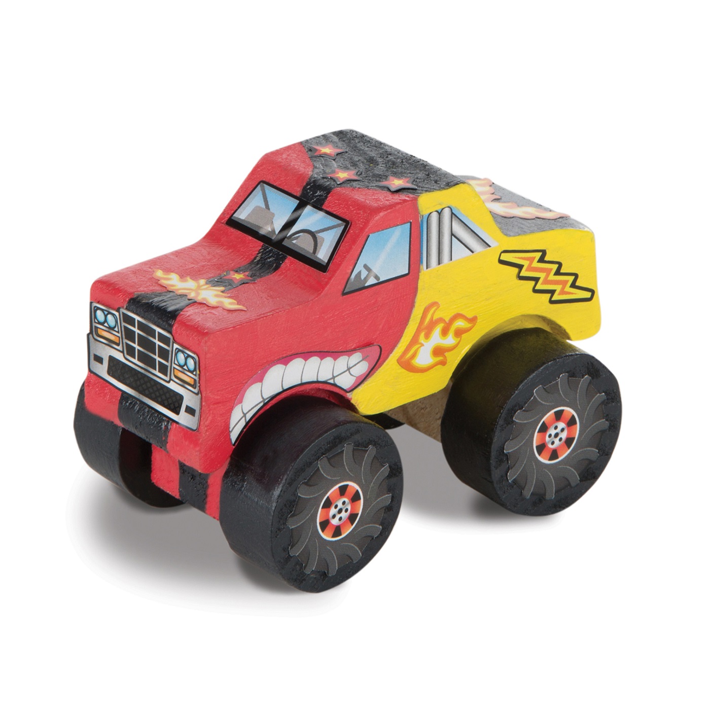 Набор для творчества Деревянный грузовик-монстер из серии Классические игрушки  