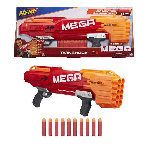 Бластер Nerf Мега Твиншок  