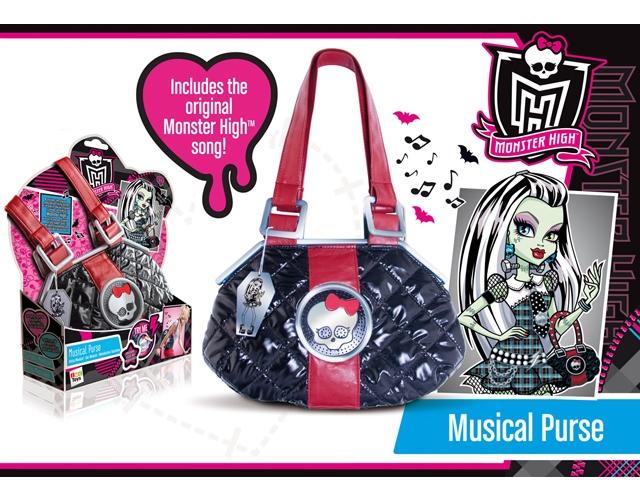 Школа монстров. Сумка музыкальная, Monster High  