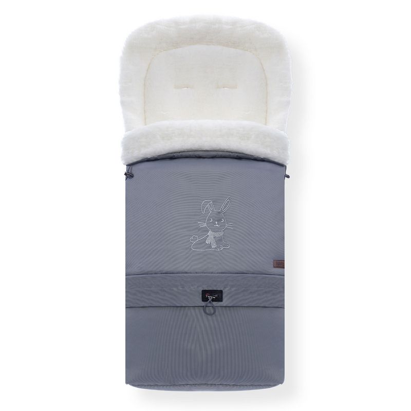 

Конверт зимний меховой Nuovita Alaska Bianco Grigio/Серый