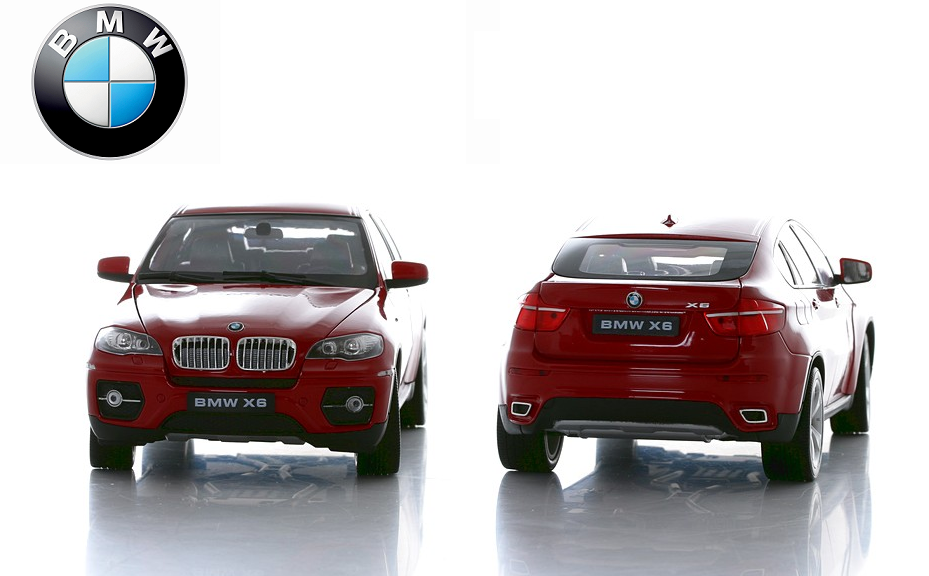 Машинка BMW X6, масштаб 1:24  