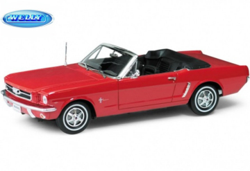 Машинка Ford Mustang 1964, масштаб 1:18  