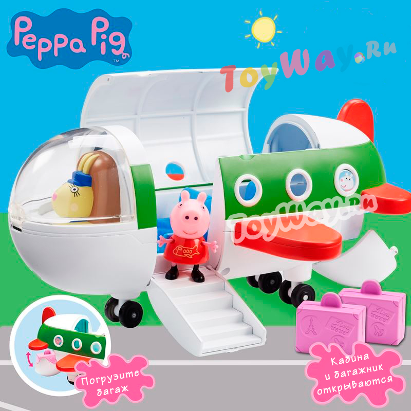 Игровой набор – Самолет с фигуркой Свинки Пеппы  